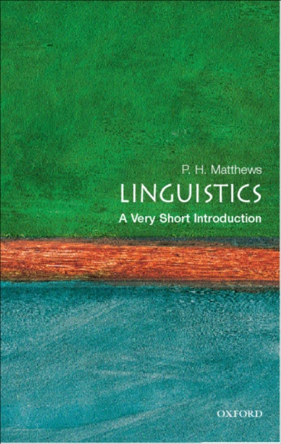Book Cover for Linguistics: A Very Short Introduction by P. H. Matthews