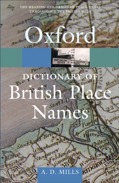 Book Cover for Dictionary of British Place-Names by Mills, A. D.