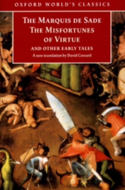 Book Cover for Misfortunes of Virtue and Other Early Tales by Marquis de Sade