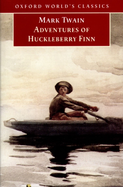 Book Cover for Adventures of Huckleberry Finn by Twain, Mark