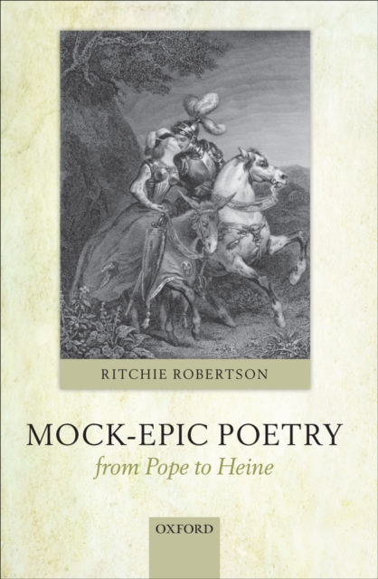 Book Cover for Mock-Epic Poetry from Pope to Heine by Ritchie Robertson