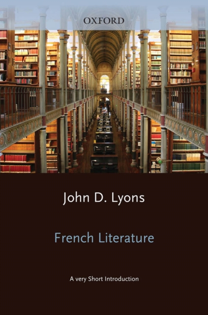 Book Cover for French Literature: A Very Short Introduction by John D. Lyons