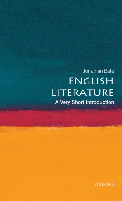 Book Cover for English Literature: A Very Short Introduction by Jonathan Bate