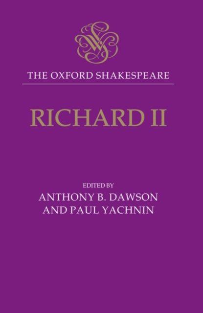 Book Cover for Richard II: The Oxford Shakespeare by Shakespeare, William