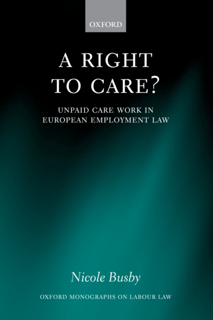 Book Cover for Right to Care? by Nicole Busby