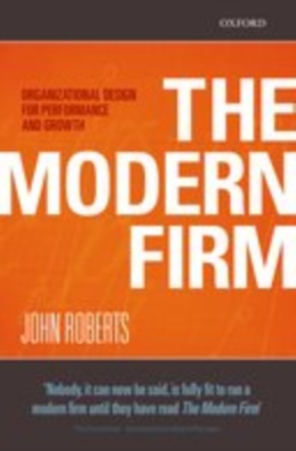 Book Cover for Modern Firm by John Roberts