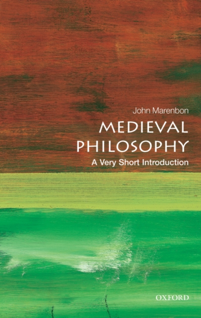 Book Cover for Medieval Philosophy: A Very Short Introduction by Marenbon, John