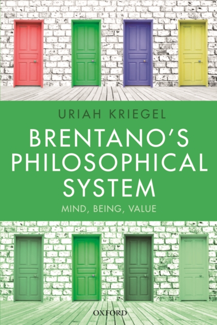 Book Cover for Brentano's Philosophical System by Kriegel, Uriah