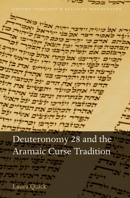 Book Cover for Deuteronomy 28 and the Aramaic Curse Tradition by Laura Quick