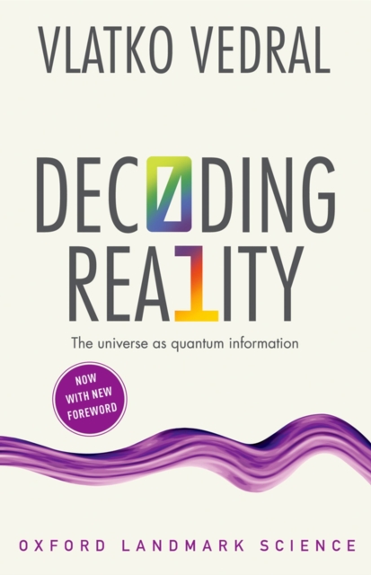 Book Cover for Decoding Reality by Vlatko Vedral