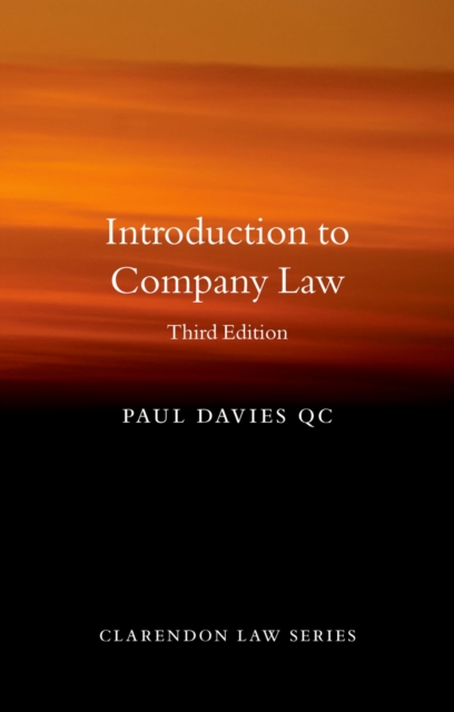 Book Cover for Introduction to Company Law by Davies, Paul