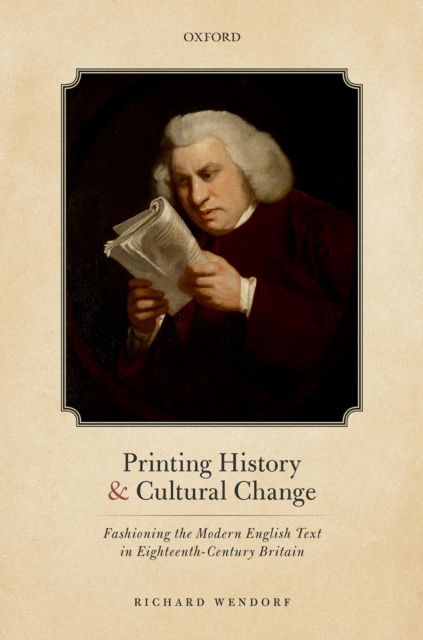 Book Cover for Printing History and Cultural Change by Richard Wendorf