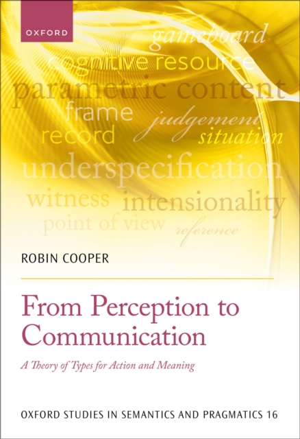 Book Cover for From Perception to Communication by Robin Cooper