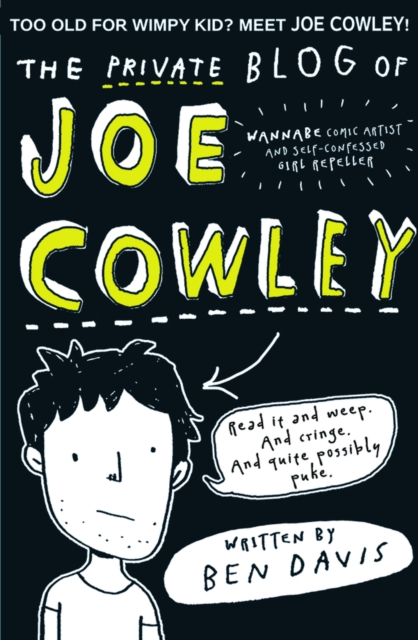 Book Cover for Private Blog of Joe Cowley by Davis, Ben