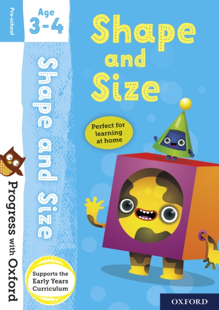 Book Cover for Progress with Oxford: Shape and Size Age 3-4 by Sarah Snashall