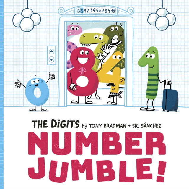 Book Cover for Digits: Number Jumble by Bradman, Tony