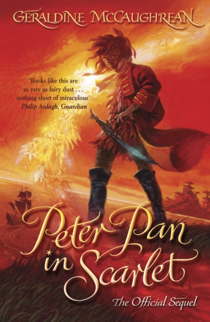 Book Cover for Peter Pan in Scarlet by Geraldine McCaughrean
