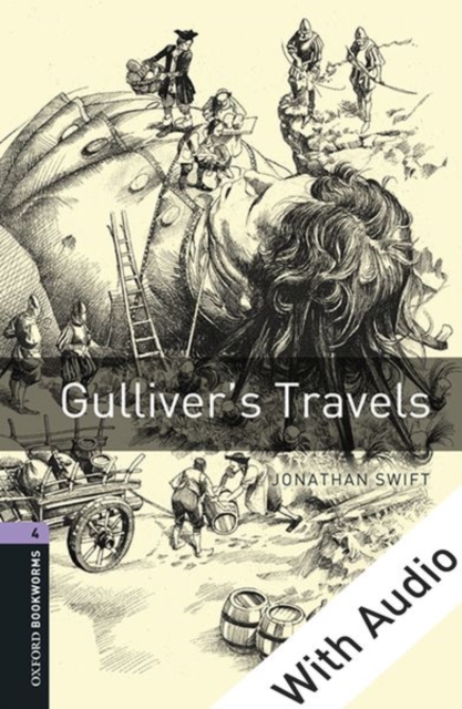 Book Cover for Gulliver's Travels - With Audio Level 4 Oxford Bookworms Library by Jonathan Swift