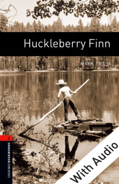Book Cover for Huckleberry Finn - With Audio Level 2 Oxford Bookworms Library by Mark Twain