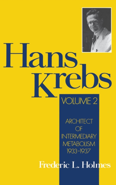 Book Cover for Hans Krebs by Frederic Lawrence Holmes