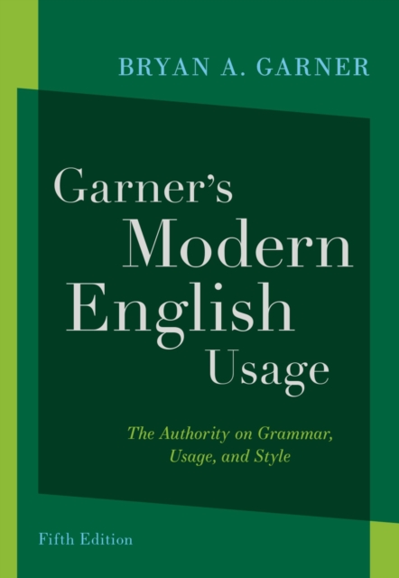 Book Cover for Garner's Modern English Usage by Bryan A. Garner