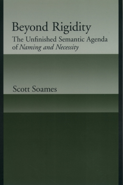 Book Cover for Beyond Rigidity by Scott Soames