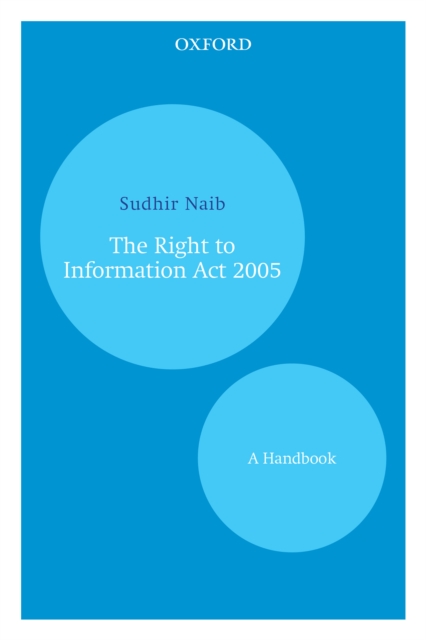 Book Cover for Right to Information Act 2005 by Sudhir Naib