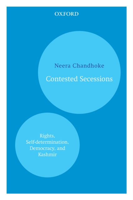 Book Cover for Contested Secessions by Neera Chandhoke