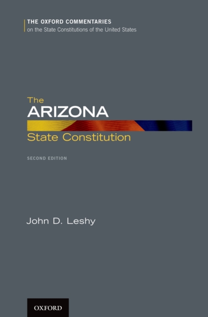 Book Cover for Arizona State Constitution by John D. Leshy