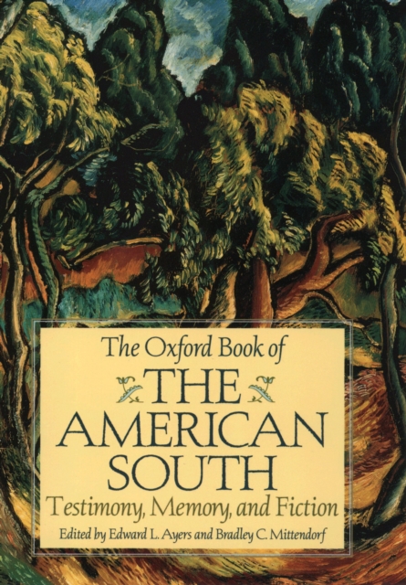 Book Cover for Oxford Book of the American South by 