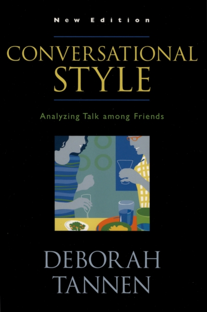 Book Cover for Conversational Style by Tannen, Deborah