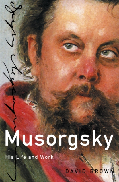 Book Cover for Musorgsky by Brown, David