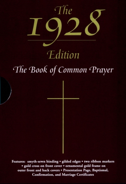 Book Cover for 1928 Book of Common Prayer by Oxford University Press