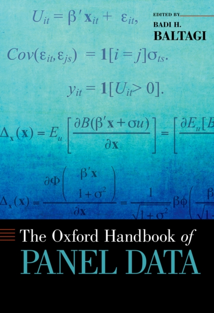 Book Cover for Oxford Handbook of Panel Data by Baltagi, Badi H.