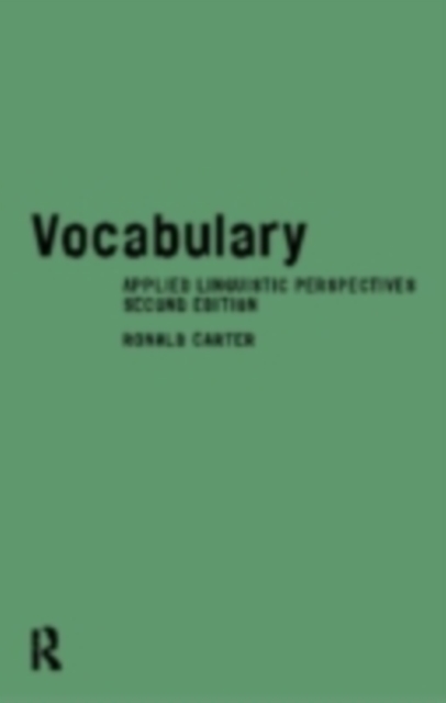 Book Cover for Vocabulary by Carter, Ronald