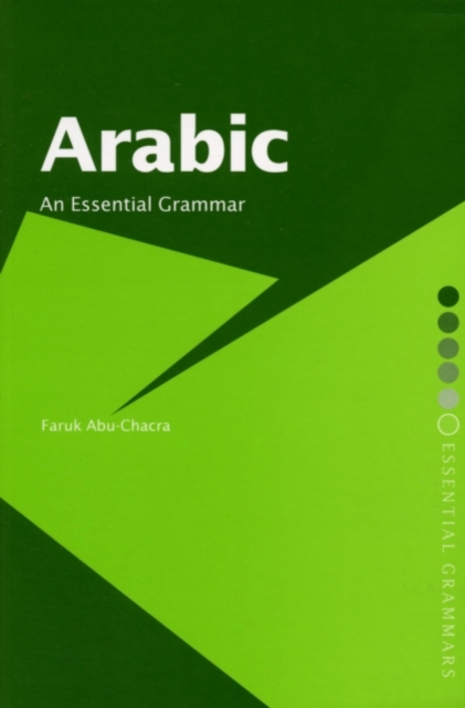 Book Cover for Arabic: An Essential Grammar by Faruk Abu-Chacra