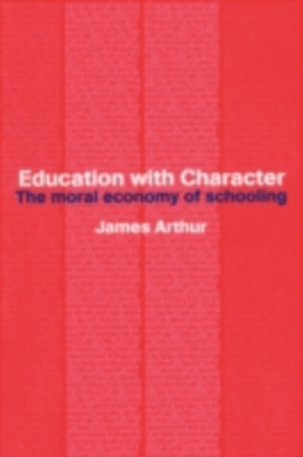 Book Cover for Education with Character by James Arthur