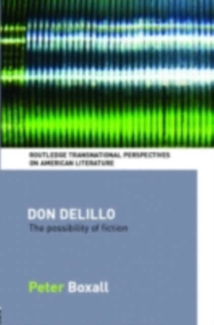 Book Cover for Don DeLillo by Boxall, Peter