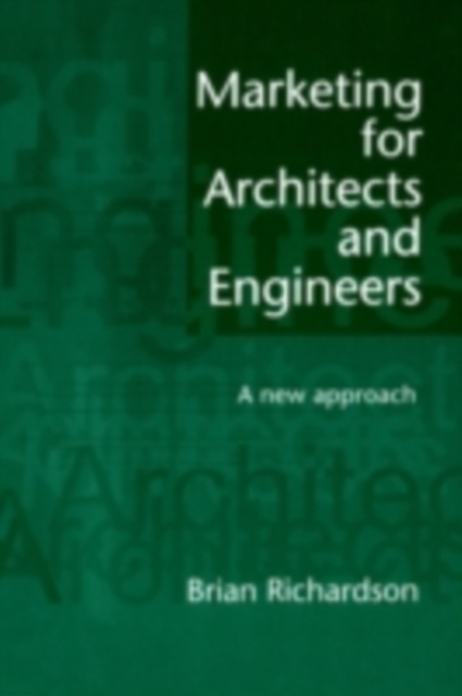 Book Cover for Marketing for Architects and Engineers by Brian Richardson