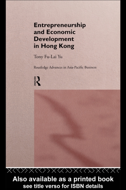Book Cover for Entrepreneurship and Economic Development in Hong Kong by Yu, Tony Fu-Lai