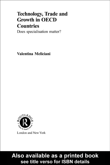 Book Cover for Technology, Trade and Growth in OECD Countries by Valentina Meliciani