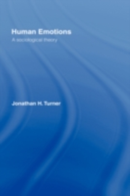 Book Cover for Human Emotions by Jonathan H. Turner