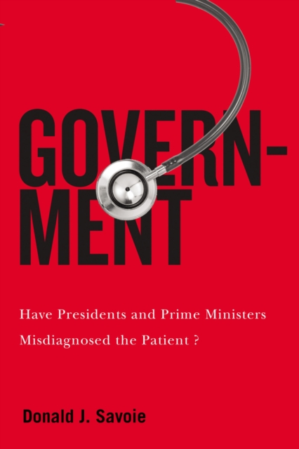 Book Cover for Government by Donald J. Savoie