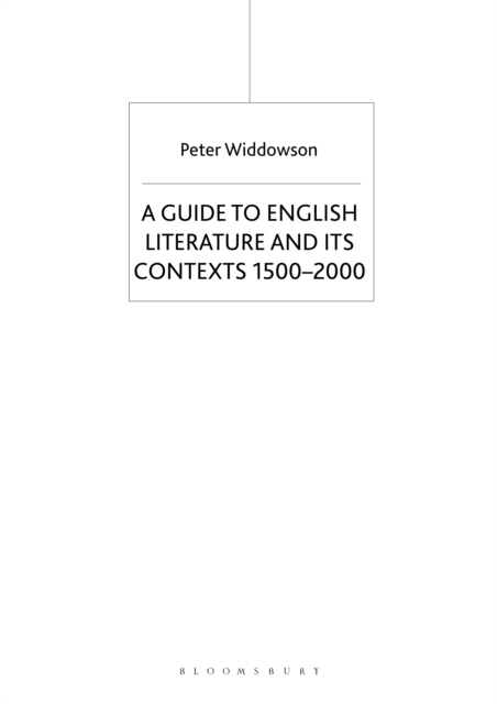 Book Cover for Palgrave Guide to English Literature and Its Contexts by Peter Widdowson