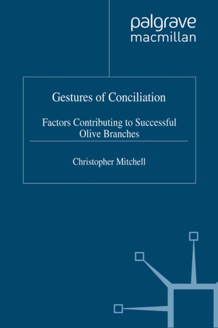 Book Cover for Gestures of Conciliation by Christopher Mitchell