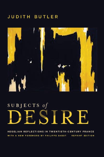 Book Cover for Subjects of Desire by Judith Butler