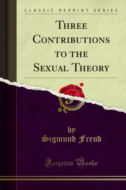 Book Cover for Three Contributions to the Sexual Theory by Freud, Sigmund