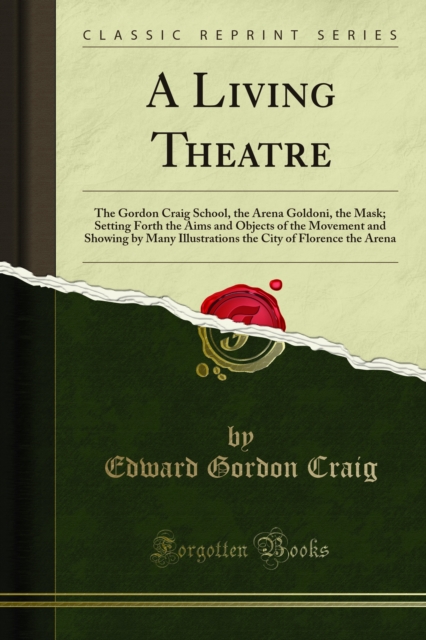 Book Cover for Living Theatre by Craig, Edward Gordon