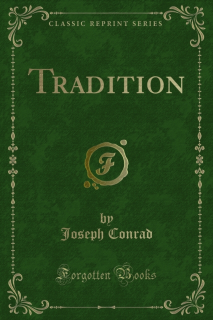Book Cover for Tradition by Joseph Conrad