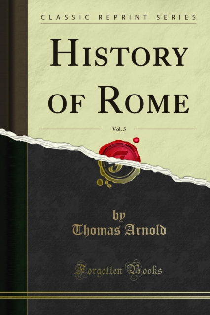 Book Cover for History of Rome by Thomas Arnold